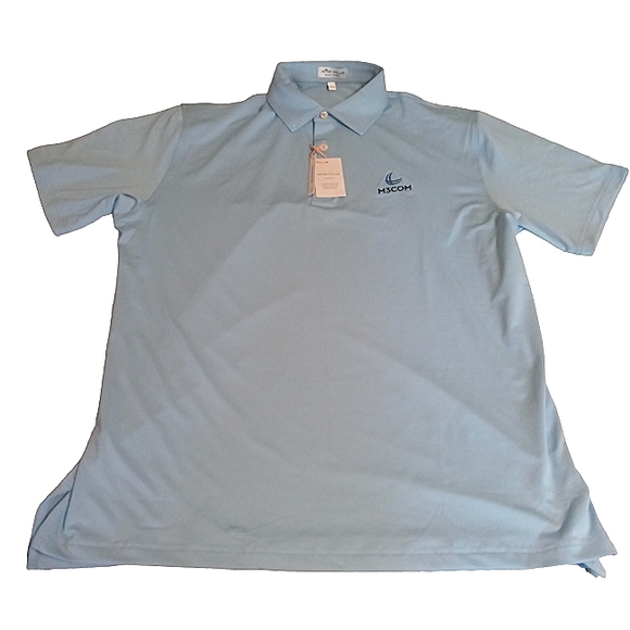 Peter Millar Other - Peter Millar Summer Comfort Polo Shirt Men's Size L (M3COM) Logo NWT
